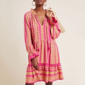 {Anthropologie} Maeve Dominique Tunic Dress